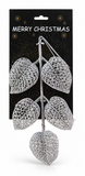 Glitter Leaf Picks – 30cm, 3 Pack