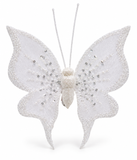 Velvet Butterfly Clips – 17cm, 2 Pack