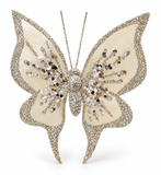 Velvet Butterfly Clips – 17cm, 2 Pack