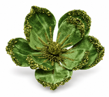Magnolia Glitter Clip