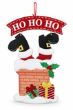 Santa Hanging Christmas Plaque – 36 cm
