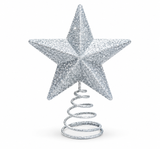 Mini Glitter Star Tree Topper – 13cm