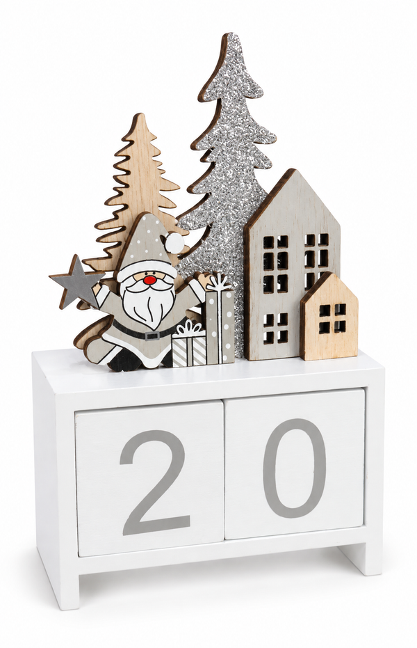 Santa Christmas Countdown Blocks