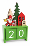 Santa Christmas Countdown Blocks