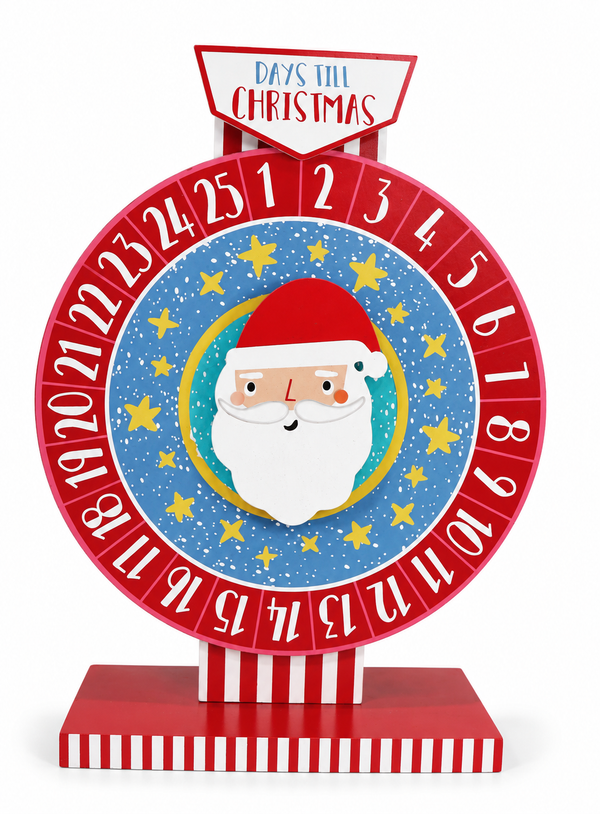 Christmas Countdown Wheel – 40cm