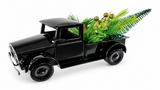Metal Christmas Pickup Truck with Greenery – 35cm