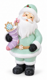 Pastel Macaron Santa Decoration – 21cm