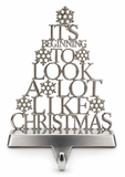 Deluxe Metal Christmas Stocking Hanger
