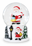Winter Santa Snow Globe