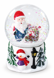 Winter Santa Snow Globe