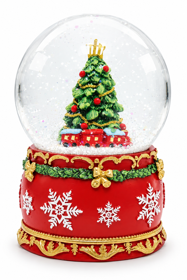 Musical Christmas Snow Globe – 100 mm