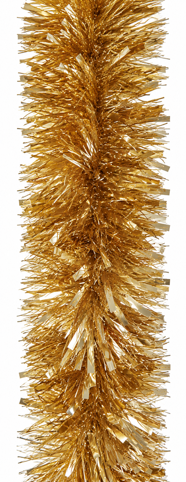 Champagne Chunky Christmas Tinsel – 3m