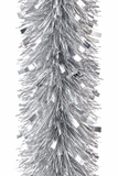 Silver Chunky Christmas Tinsel – 3m