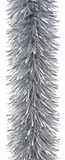 Silver Chunky Christmas Tinsel – 3m
