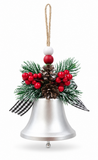 Matte Christmas Bell Hanging Decoration – 65mm
