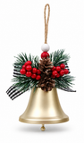 Matte Christmas Bell Hanging Decoration – 65mm