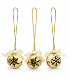 Shiny Hanging Christmas Bells – 3 Pack