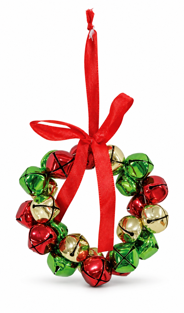 Christmas Bell Wreath – 10cm
