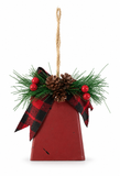Retro Cowbell Hanging Decoration – 12cm