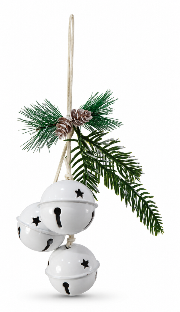 Three-Bell Christmas Hanging Decoration – 23cm