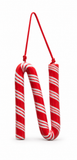 Candy Cane Alphabet Hanging Ornament – 10cm
