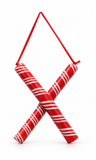 Candy Cane Alphabet Hanging Ornament – 10cm