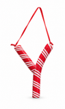 Candy Cane Alphabet Hanging Ornament – 10cm
