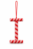 Candy Cane Alphabet Hanging Ornament – 10cm