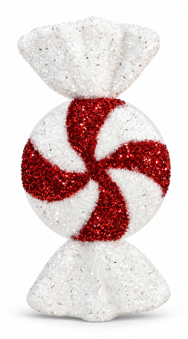 Candy Cane Tinsel Sweet Decoration – 28 cm