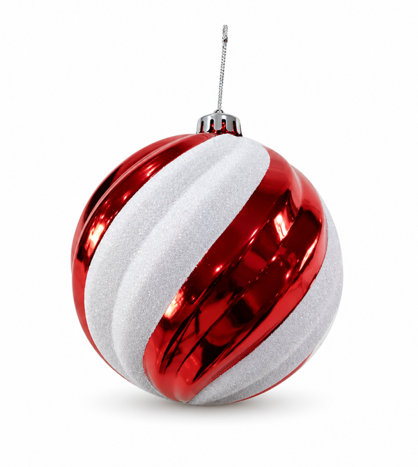 Lollipop Swirl Christmas Bauble 15 cm