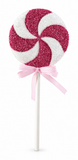 Tinsel Foam Lollipop Decoration – 50 cm