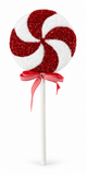 Tinsel Foam Lollipop Decoration – 50 cm