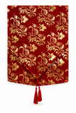 Red and Gold Foil Christmas Table Runner