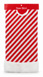 Candy Stripe Christmas Tree Skirt 100 cm