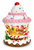 LED Frosted Gingerbread Cupcake Decoration