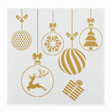 Christmas Snow Spray Stencil - 60 cm