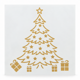 Christmas Snow Spray Stencil - 60 cm