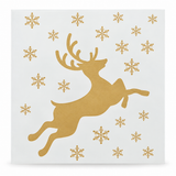 Christmas Snow Spray Stencil - 60 cm