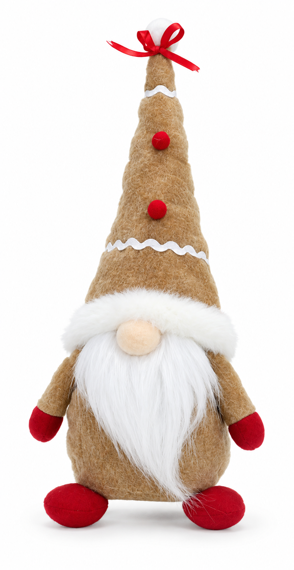 Gingerbread Christmas Gnome – 30cm