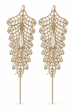 Glitter Leaf Picks – 45cm, 2 Pack