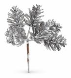 Matte Mini Pinecone Bunch Clip