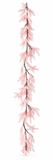 Icy Pink Spiky Garland – 180cm
