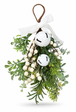 Mistletoe Hanging Decoration with Bells