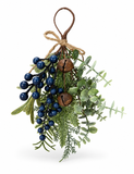 Mistletoe Hanging Decoration with Bells