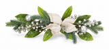 Poinsettia and Berry Table Decoration
