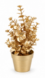 Matte Metallic Potted Christmas Tree 20 cm