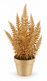 Matte Metallic Potted Christmas Tree 20 cm