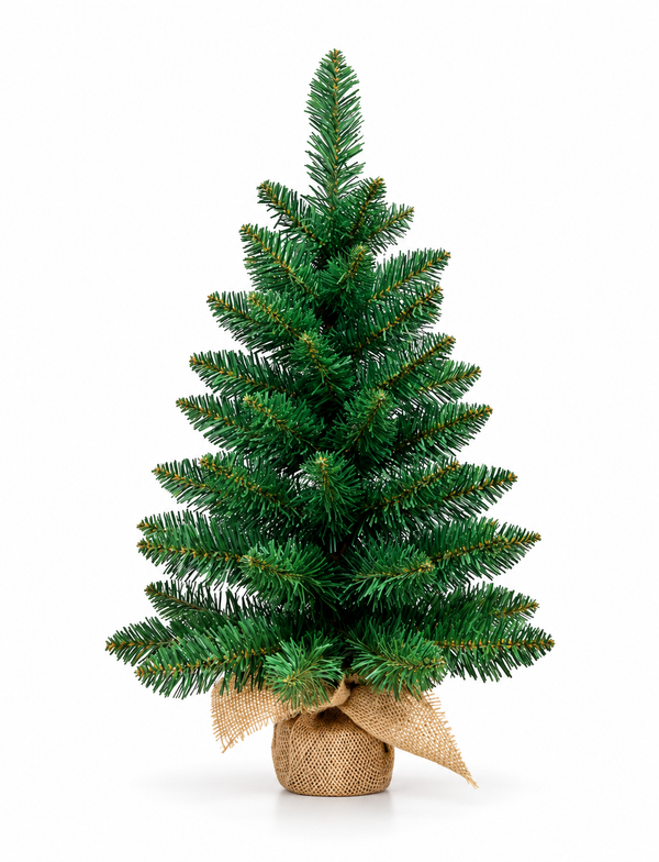Pine Christmas Tree in Sack Pot 60 cm