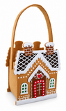 Felt Gingerbread House Treat Basket