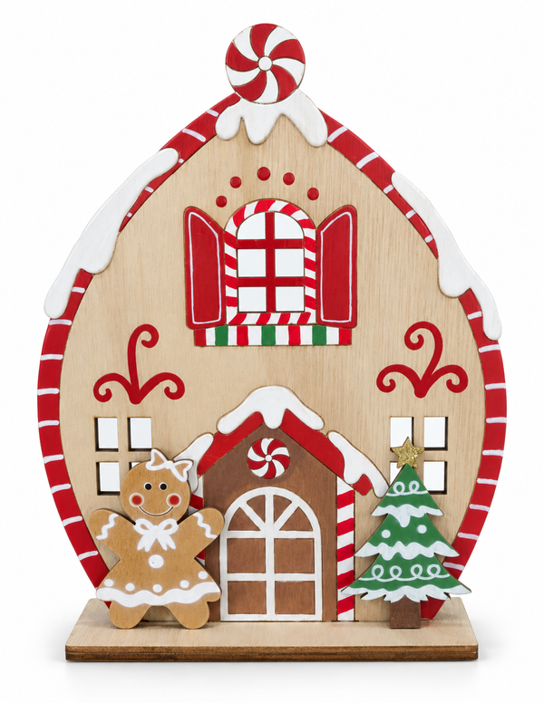 Gingerbread House Table Decoration
